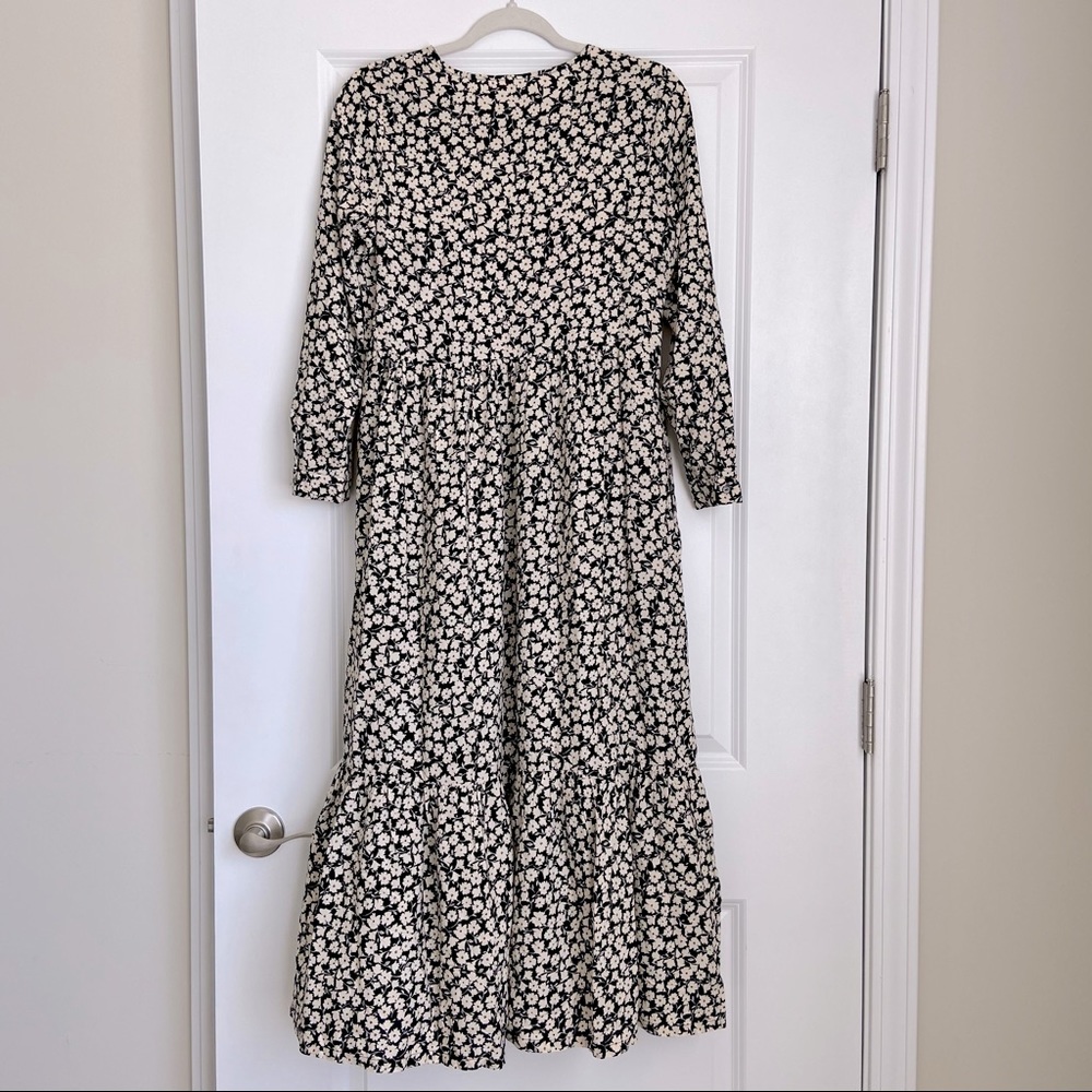 Floral Print Midi Dress